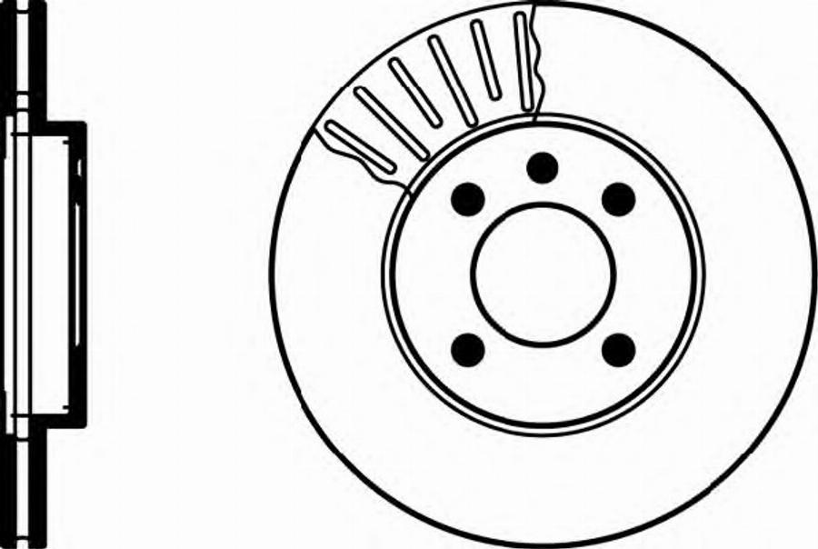 Pagid 53934PRO - Brake Disc car-mod.net