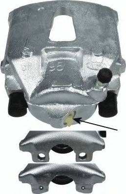 Pagid 77232 - Brake Caliper car-mod.net