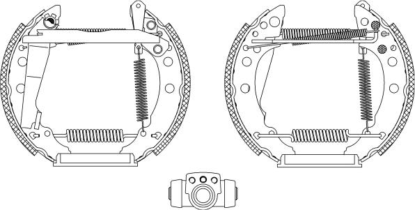 Pagid R0230 - Brake Shoe Set car-mod.net