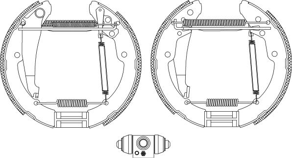 Pagid R1316 - Drum Brake Shoe Set car-mod.net