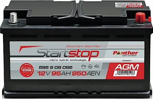 PANTHER SB.595909085 - Starter Battery car-mod.net