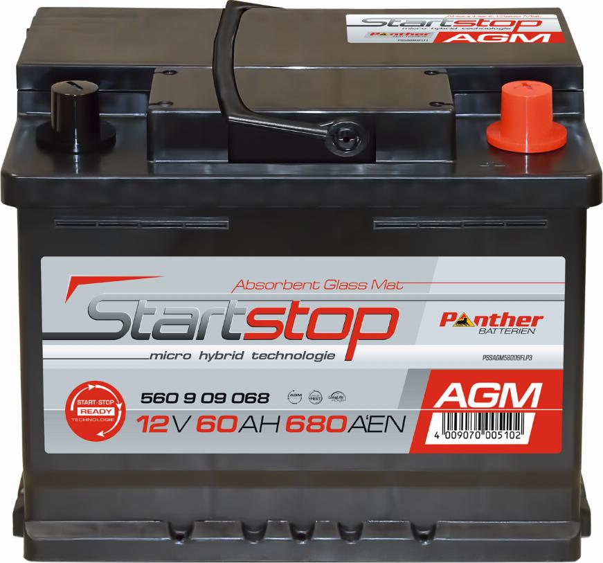 PANTHER SB.560909068n - Starter Battery car-mod.net