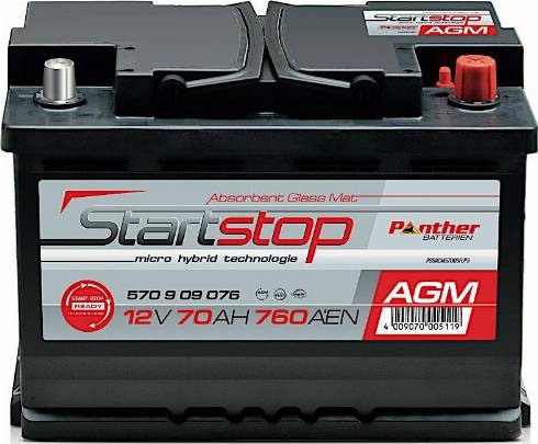 PANTHER SB.570909076 - Starter Battery car-mod.net
