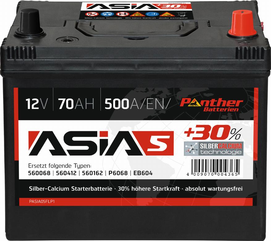PANTHER SB.ASIA05 - Starter Battery car-mod.net