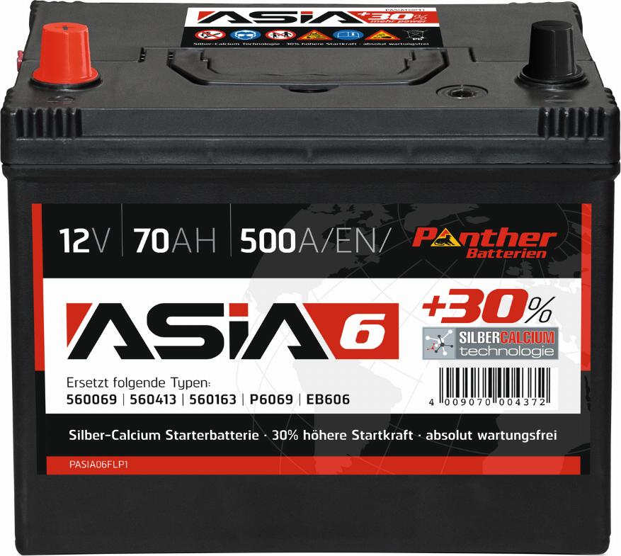 PANTHER SB.ASIA06 - Starter Battery car-mod.net