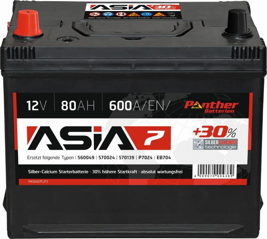 PANTHER SB.ASIA07 - Starter Battery car-mod.net