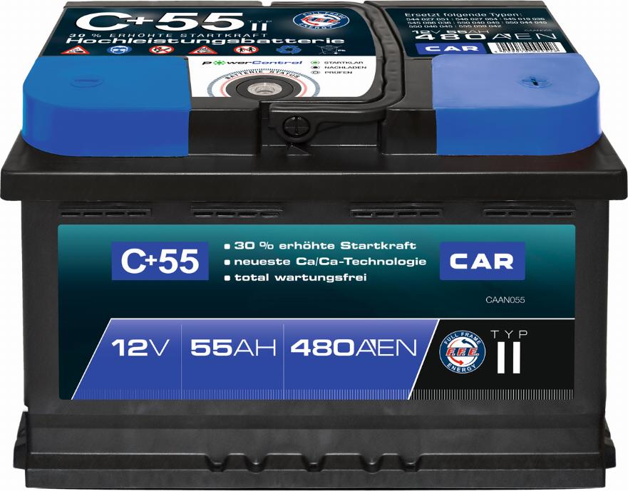PANTHER SB.C55 - Starter Battery car-mod.net