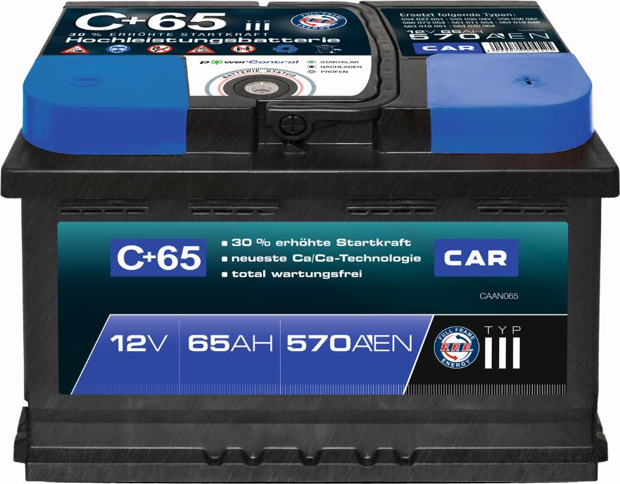 PANTHER SB.C65 - Starter Battery car-mod.net