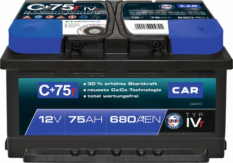 PANTHER SB.C75T - Starter Battery car-mod.net