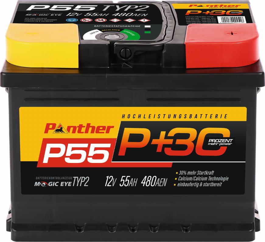 PANTHER SB.P55 - Starter Battery car-mod.net