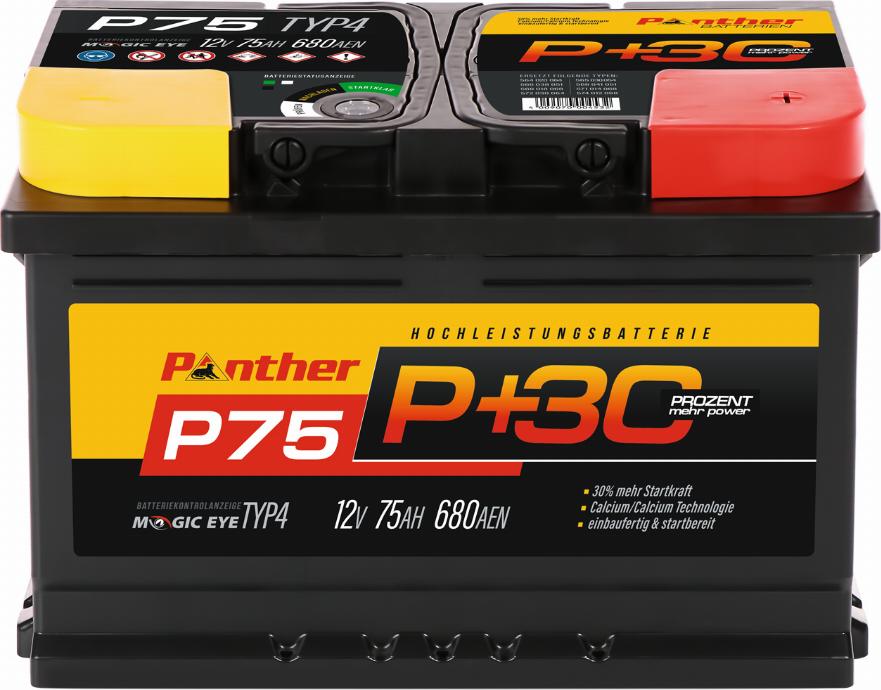PANTHER SB.P75 - Starter Battery car-mod.net