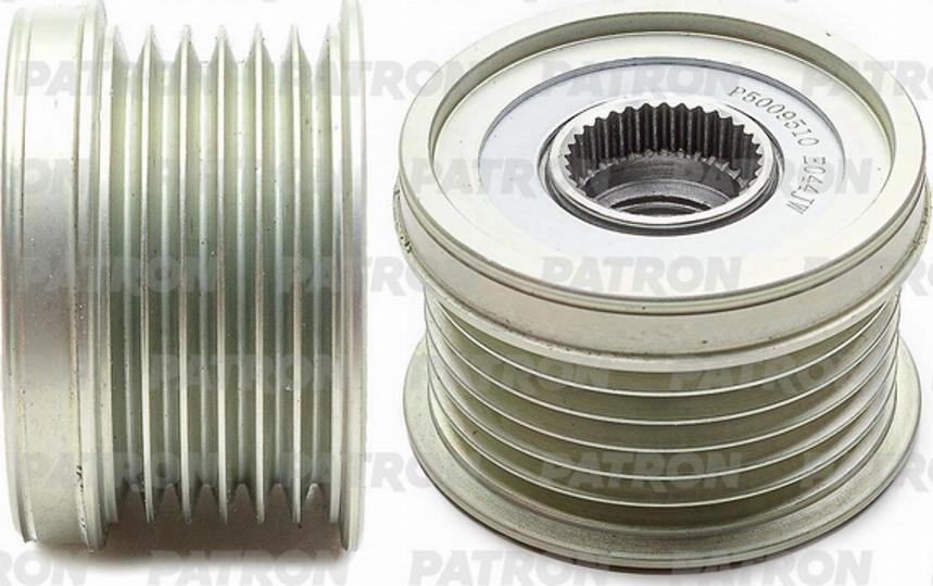 Patron P5009510 - Pulley, alternator, freewheel clutch car-mod.net