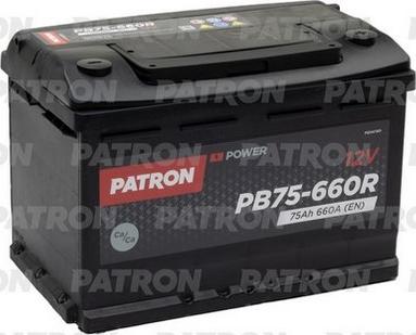 Patron PB75-660R - Starter Battery car-mod.net