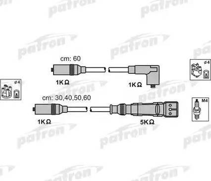 Patron PSCI1000 - Ignition Cable Kit car-mod.net