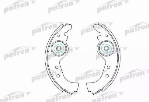 Patron PSP027 - Drum Brake Shoe Set car-mod.net
