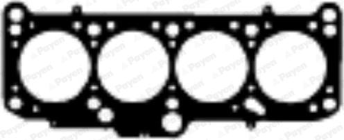 Payen BX810 - Gasket, cylinder head car-mod.net