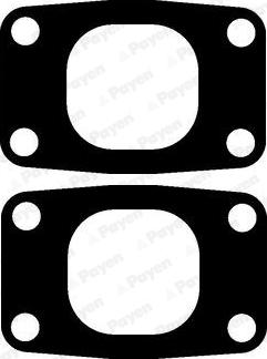 Payen JD6135 - Gasket, exhaust manifold car-mod.net