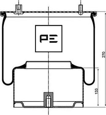 PE Automotive 084.052-73A - Bellow, air suspension car-mod.net