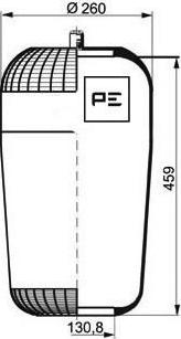 PE Automotive 08411170A - Bellow, air suspension car-mod.net