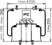 PE Automotive 08428971A - Bellow, air suspension car-mod.net