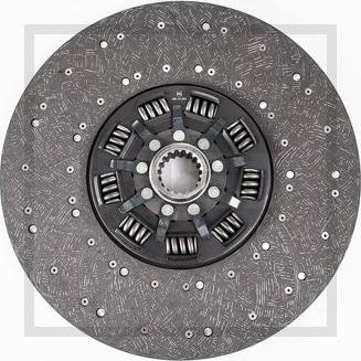 PE Automotive 080.161-00A - Clutch Disc car-mod.net