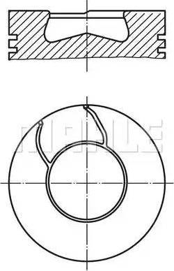 PERFECT CIRCLE 56003980 - Piston car-mod.net