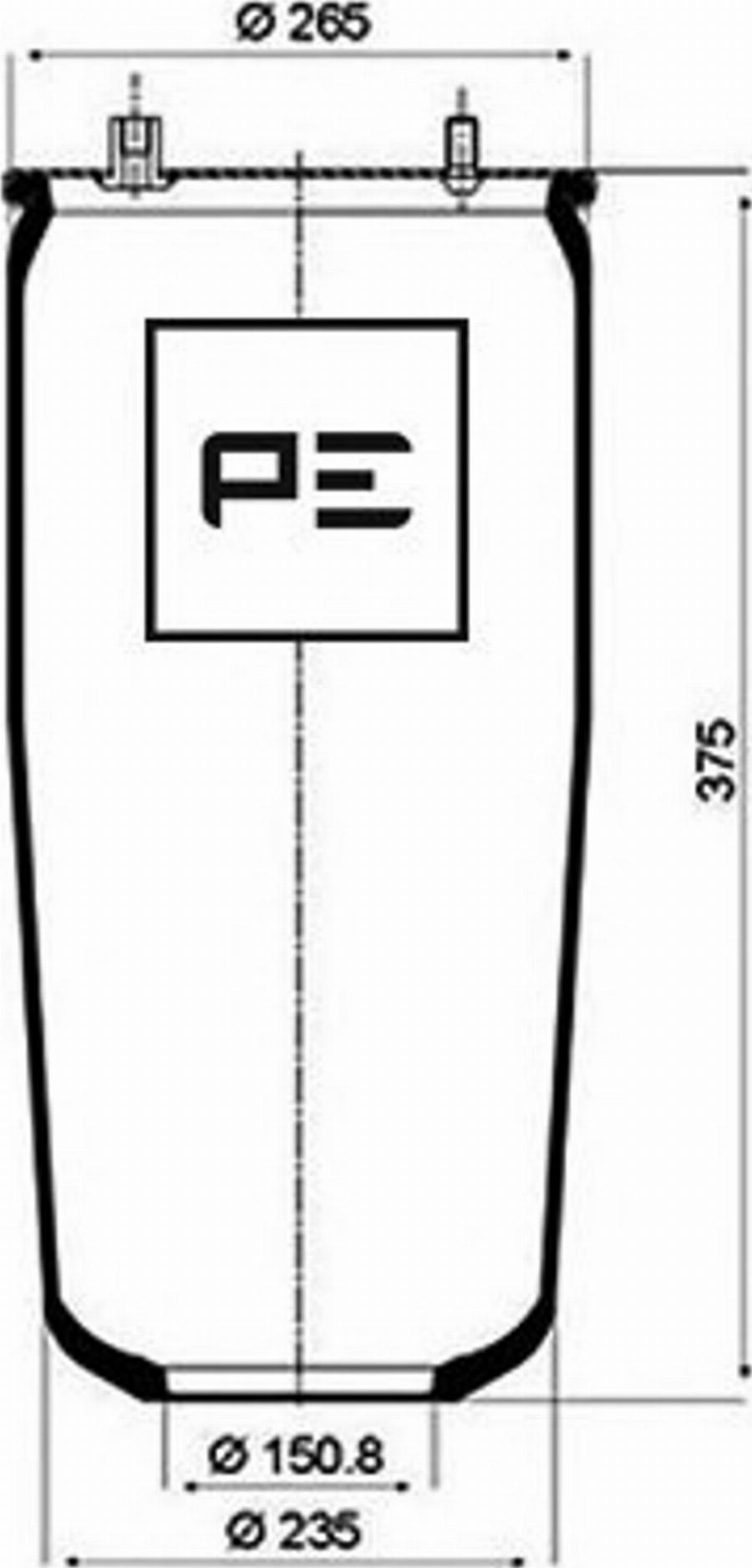 PE Automotive 08405271A - Bellow, air suspension car-mod.net