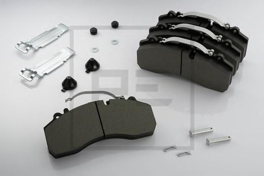 PE Automotive 086.300-50A - Brake Pad Set, disc brake car-mod.net