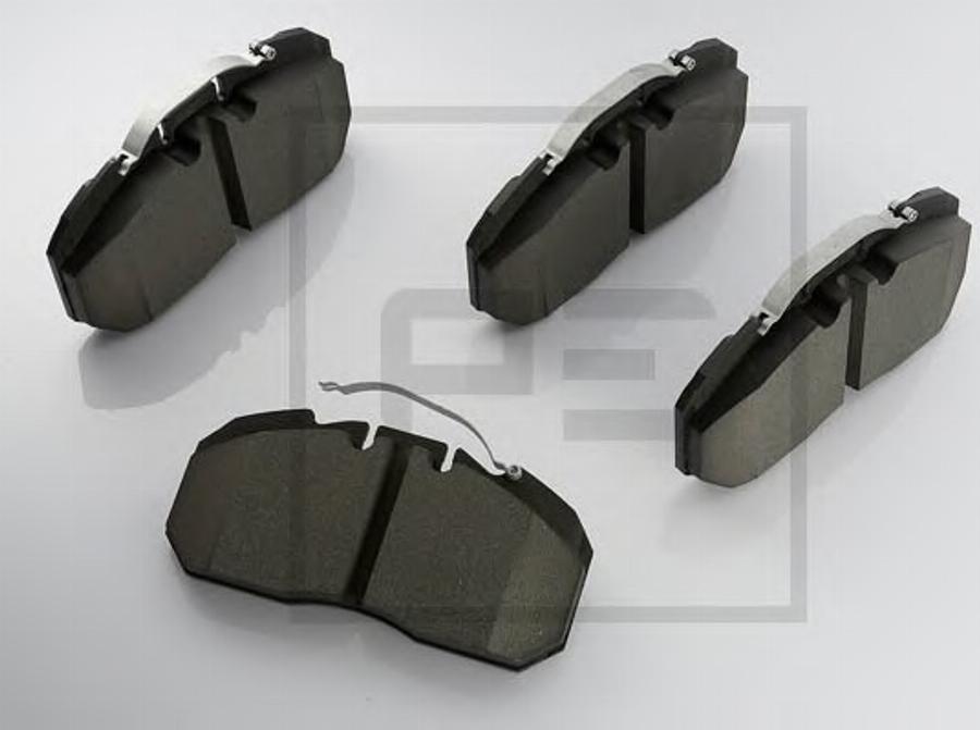 PE Automotive 086.317-00A - Brake Pad Set, disc brake car-mod.net