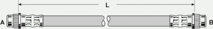 Pex 22.055 - Brake Hose car-mod.net