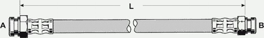 Pex 22.110 - Brake Hose car-mod.net