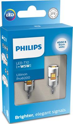 PHILIPS 11961WU60X2 - Bulb, interior light car-mod.net