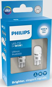 PHILIPS 11961XU60X2 - Bulb, interior light car-mod.net