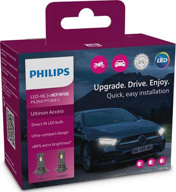 PHILIPS 11972U2500CX - Bulb, spotlight car-mod.net