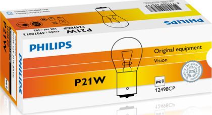 PHILIPS 12498 - Bulb, brake / tail light car-mod.net