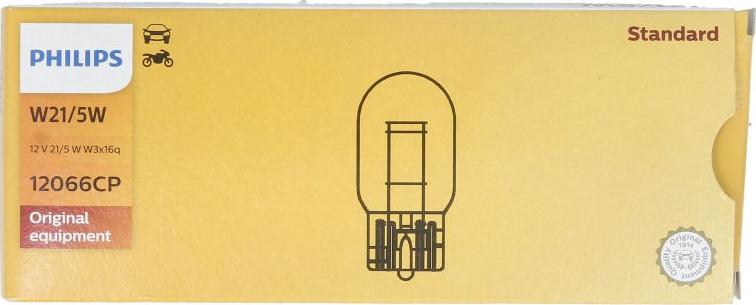 PHILIPS 12066 - Bulb, brake / tail light car-mod.net