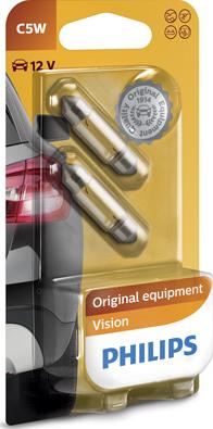 PHILIPS 12844B2 - Bulb, licence plate light car-mod.net