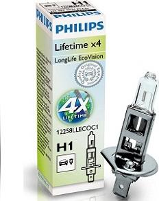 PHILIPS 12258LLECOC1 - Bulb, spotlight car-mod.net