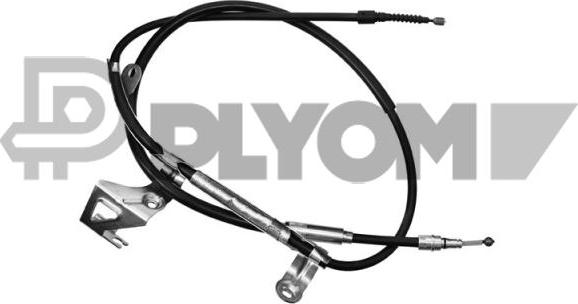 PLYOM P468013 - Cable, parking brake car-mod.net