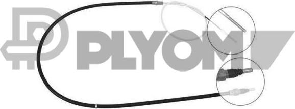 PLYOM P468031 - Cable, parking brake car-mod.net