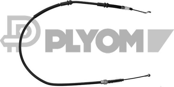 PLYOM P468257 - Cable, parking brake car-mod.net