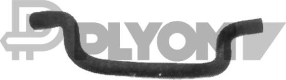 PLYOM P486110 - Hose, heat exchange heating car-mod.net
