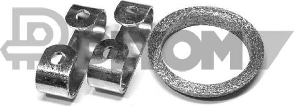 PLYOM P010870 - Mounting Kit, exhaust pipe car-mod.net