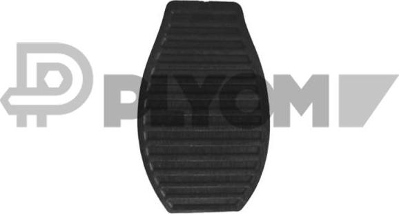 PLYOM P011165 - Clutch Pedal Pad car-mod.net