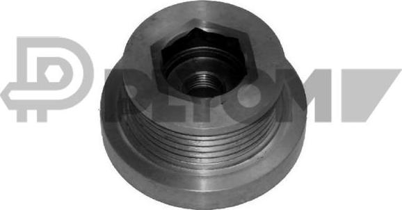 PLYOM P020956 - Pulley, alternator, freewheel clutch car-mod.net