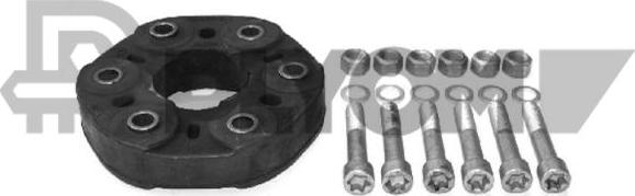 PLYOM P181007 - Flexible disc, propshaft joint car-mod.net