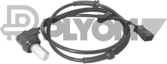 PLYOM P755127 - ABS sensor, wheel speed car-mod.net