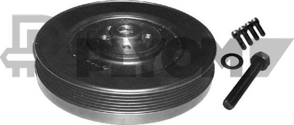 PLYOM P752326 - Belt Pulley, crankshaft car-mod.net