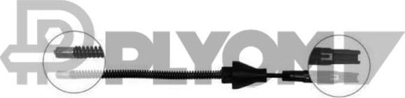 PLYOM P765710 - Accelerator Cable car-mod.net