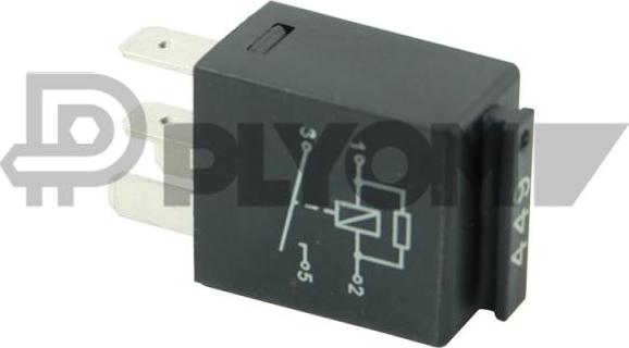 PLYOM P768519 - Relay, horn car-mod.net